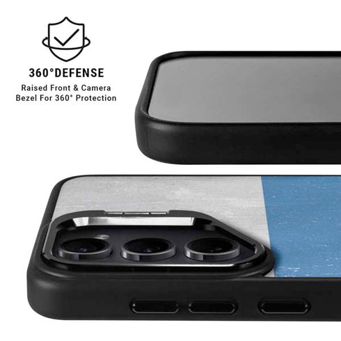 Russian Flag Distressed Galaxy S24 FE Kickstand Case